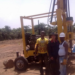 HZ180液壓巖芯鉆機案例